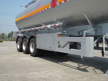 rimorchio mobile del serbatoio di combustibile del petrolio della lega di alluminio dell'asse 46000L di 3x12T BPW