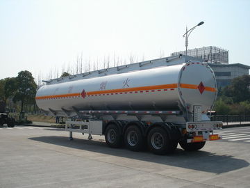 rimorchio mobile del serbatoio di combustibile del petrolio della lega di alluminio dell'asse 46000L di 3x12T BPW
