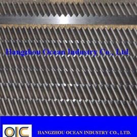 Scaffali di ingranaggio elicoidali, tipo M0.5, M1, M1.5, m2, M2.5, M3, M4, M5, M6, M7, M8, M9