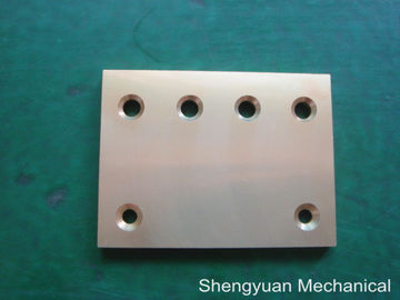 Dissipatore di calore di alluminio lavorante 1200 del Alodine di precisione gialla di CNC 6063-T5 RAF