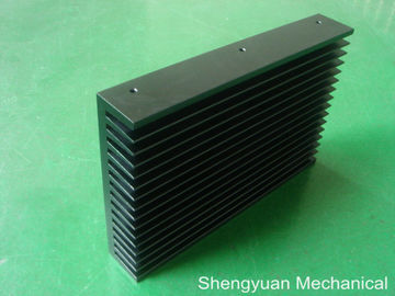Il nero anodizza il dissipatore di calore di alluminio lavorante PS-60/160H dell'estrusione di precisione di CNC