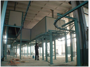 Colore Vernice in polvere Coating Lines sistema per Pipeline delle attrezzature pre-trattamento