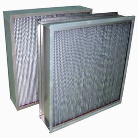 Filtro ad alta temperatura da Hepa della piega del di alluminio per il sistema industriale di filtro dell'aria
