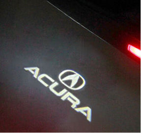 Pezzi di ricambio automobilistici della luce di logo della lampada LED di cortesia della porta di Acura MDX ZDX RLX TL