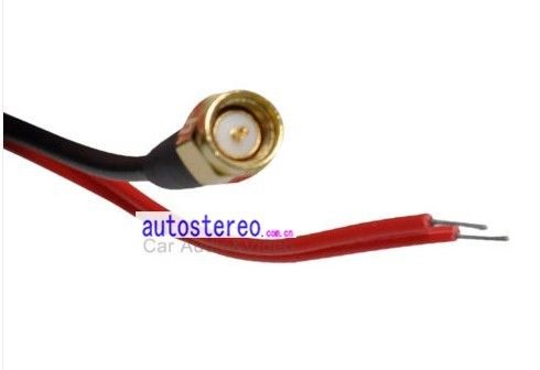 RIPETITORE aereo del segnale della spina DVB-T dell'amplificatore SMA dell'antenna di Freeview Digital TV dell'automobile