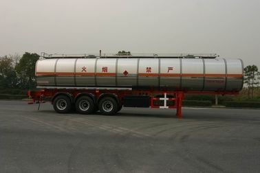 Alluminio chimico dell'acciaio del semirimorchio di 42000 di litro assi liquidi dell'autocisterna 3