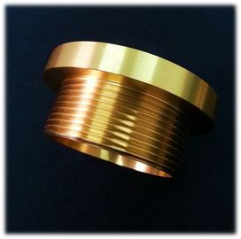 CNC che lavora le parti a macchina girate ottone di Preciaion per i militari, Cylindricity 0.005mm