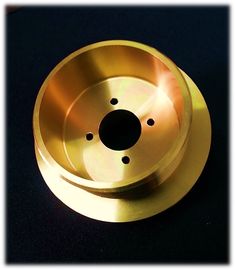 CNC che lavora le parti a macchina girate ottone di Preciaion per i militari, Cylindricity 0.005mm