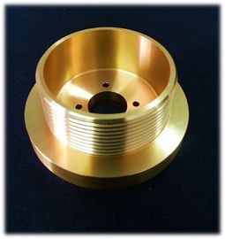 CNC che lavora le parti a macchina girate ottone di Preciaion per i militari, Cylindricity 0.005mm