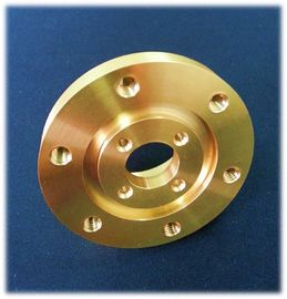 CNC che lavora le parti a macchina girate ottone di Preciaion per i militari, Cylindricity 0.005mm