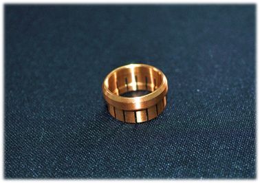 Personalizzi il connettore di spazio aereo delle parti girato precisione d'ottone rf di CNC
