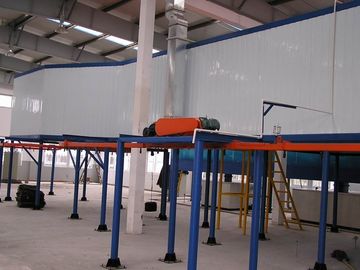 Linea di produzione di alluminio del rivestimento della polvere con il sistema di pretrattamento del carro armato di immersione